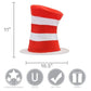 Dr. Seuss The Cat in the Hat Kids Tricot Plush Hat