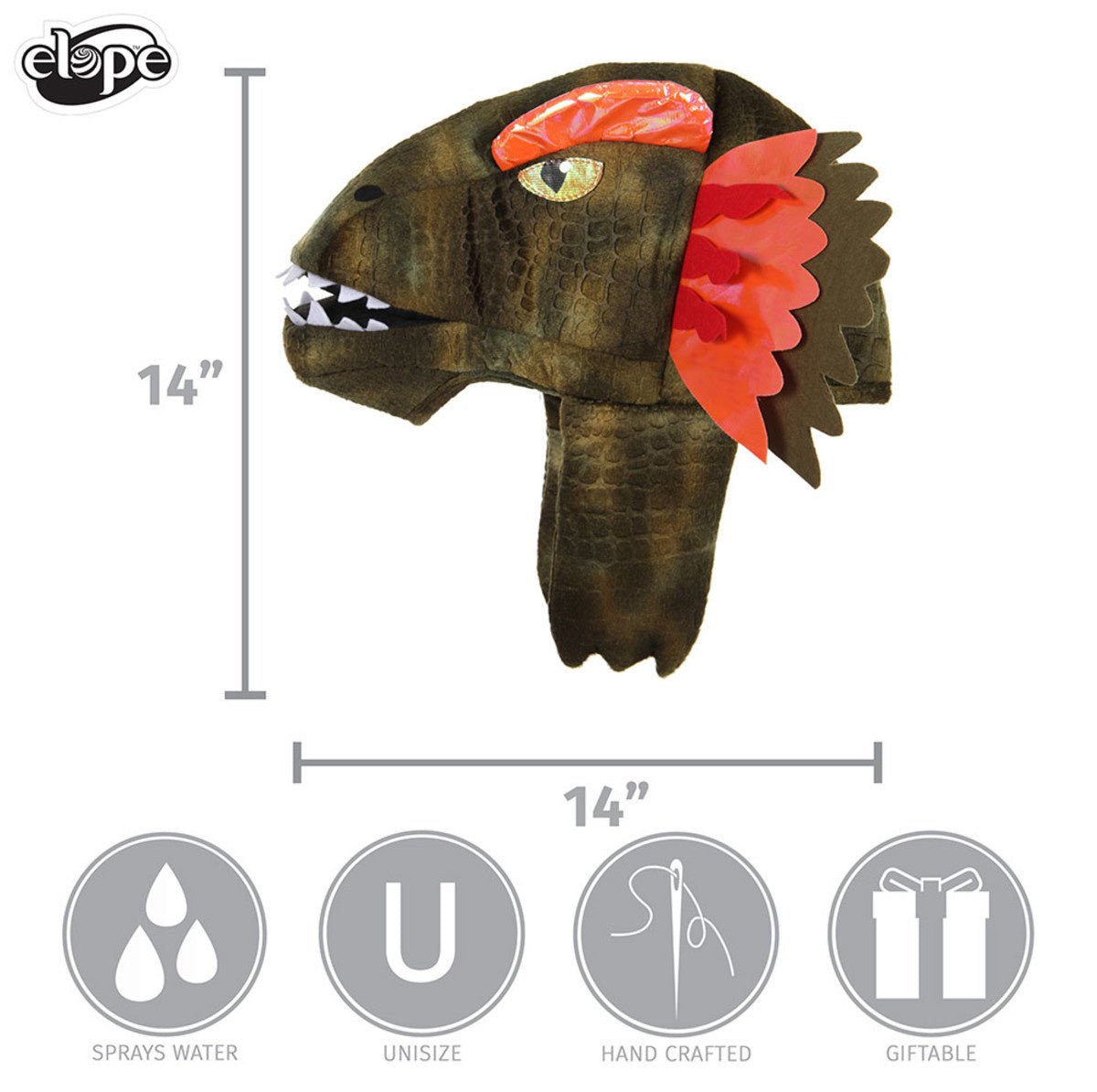 Dilophosaurus Sprazy™ Toy Hat