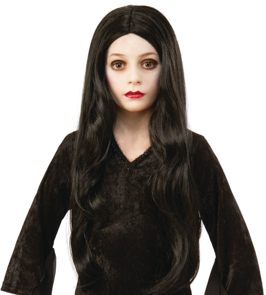 Kids Morticia Addams Wig (The Addams Family Animated Movie)