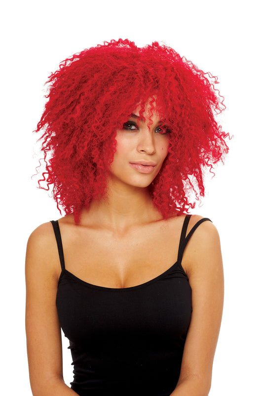 Coolness Wig - Hot Red