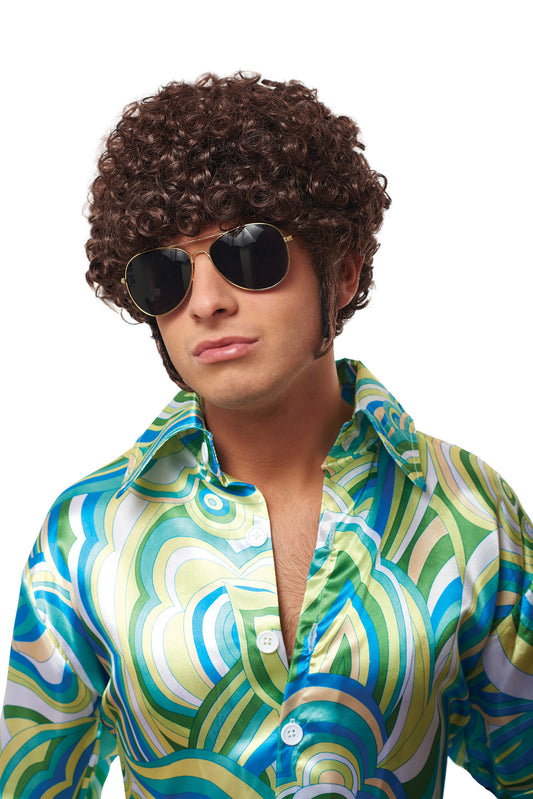 That 70's Guy Wig - Brown