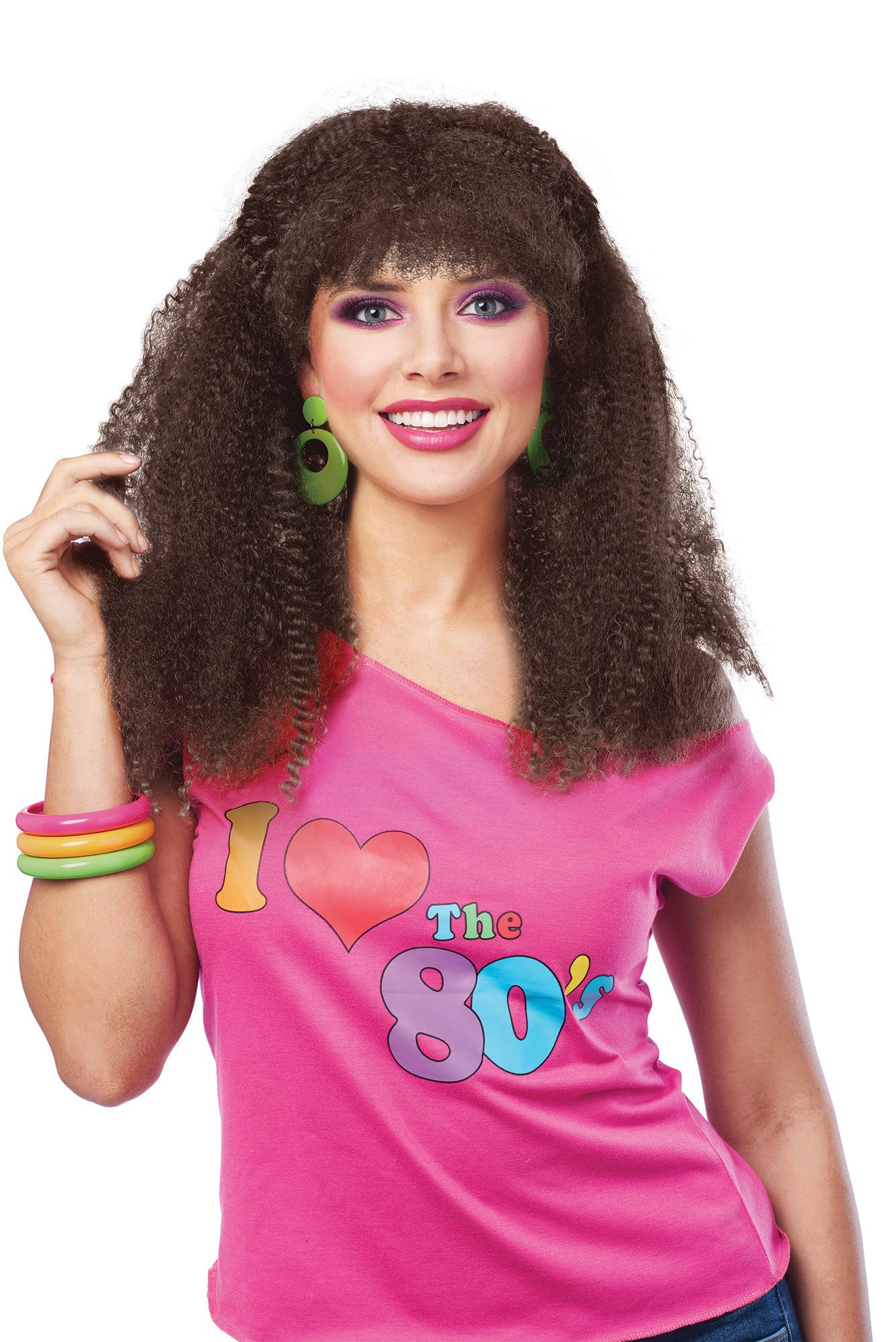 80 s Crimped Wig