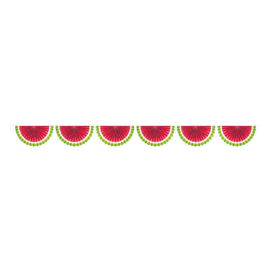 Bunting Garland - Watermelon