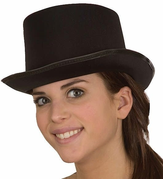 Silk Top Hat: Black