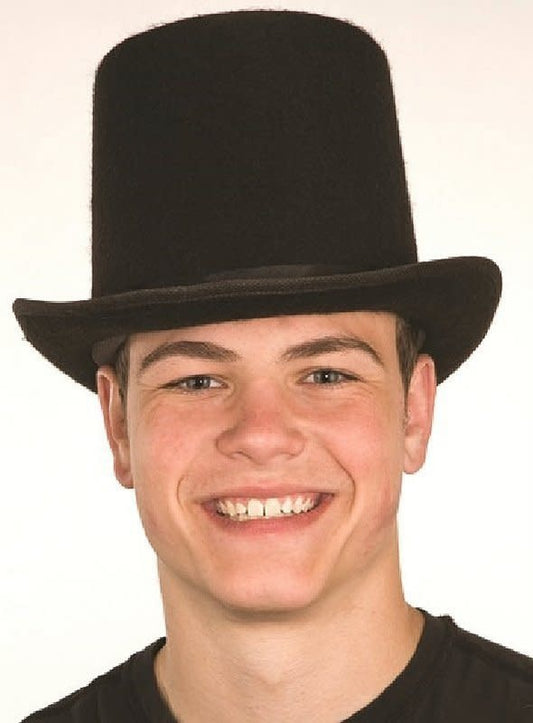 DLX. Felt Tall Top Hat