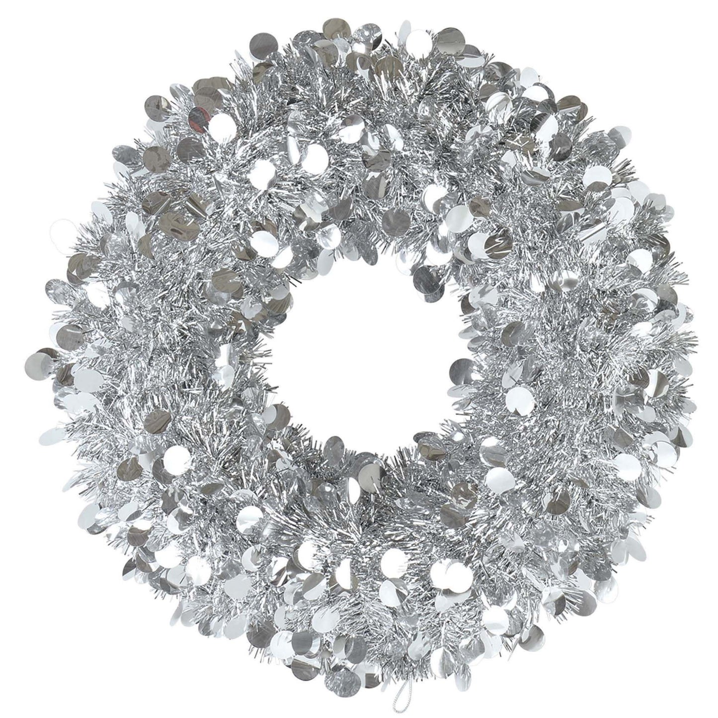 17" Jumbo Wreath: Silver