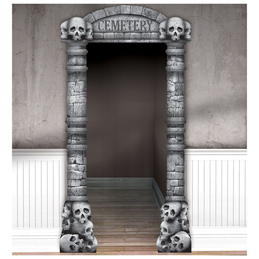 Deluxe Doorway Entry: Cemetery (84"x45")