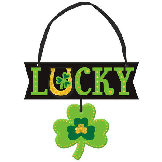St. Patrick's Day "Lucky" Mini Message Sign