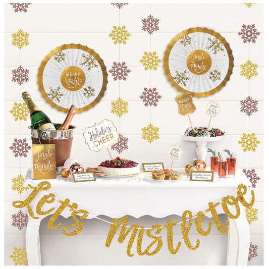 DLX. Buffet Decorating Kit: Let's Mistletoe