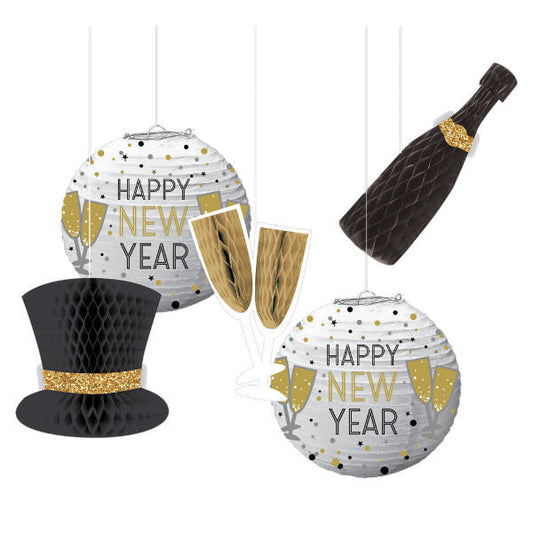 Happy New Year Hanging Bouquet (5pcs.)