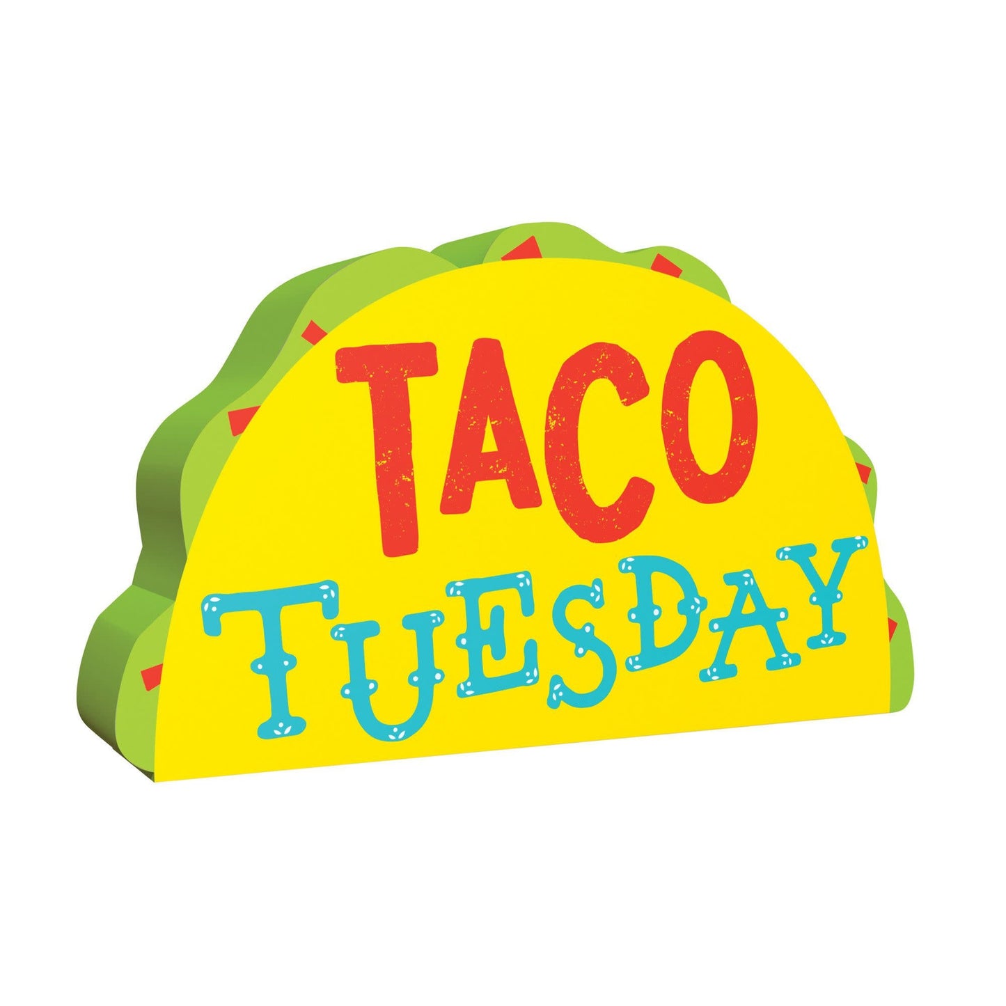 Mini Standing Sign: "Taco Tuesday"