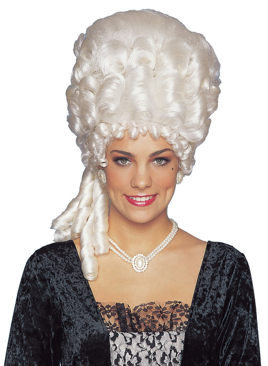 Deluxe Marie Antoinette Wig - Platinum