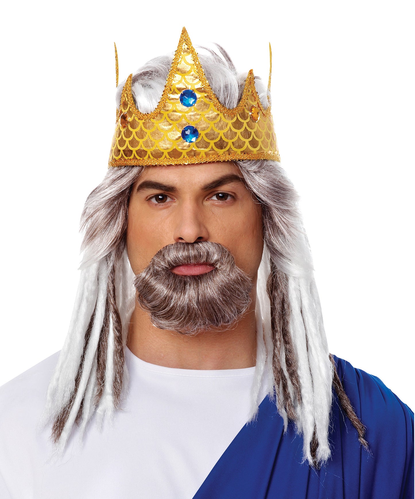 King of the Sea: Wig & Beard - Gray