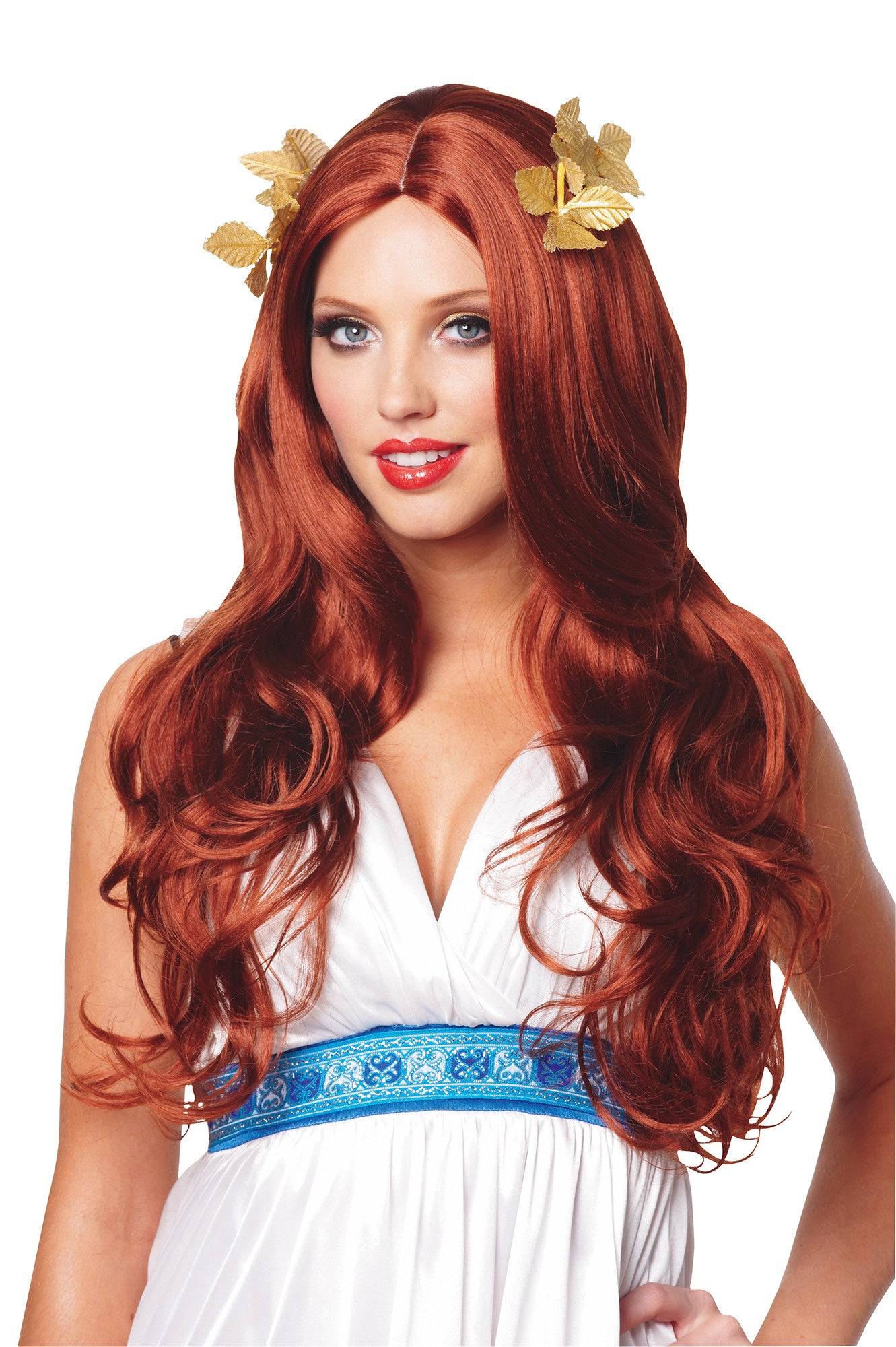 Goddess Wig with Wreath Combs