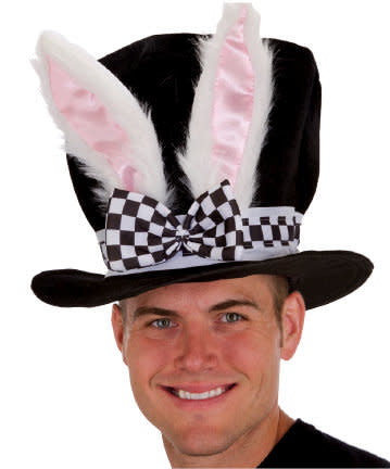 Bunny Ears Top Hat w/ Bowtie