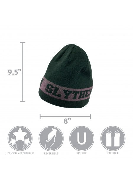 Slytherin Reversible Knit Beanie