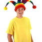 Rainbow Wacky Jester Plush Hat