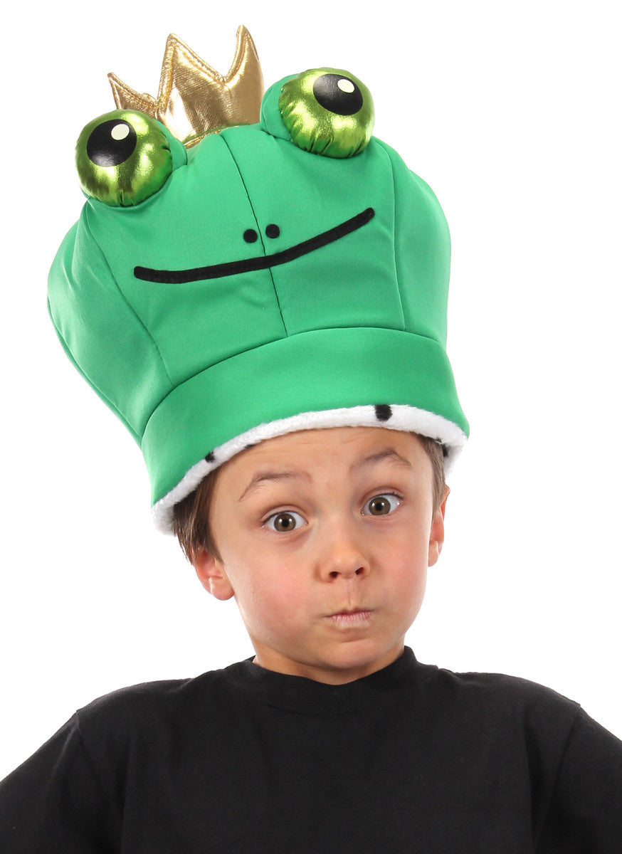 Frog Prince Reversible Plush Hat