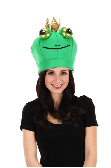 Frog Prince Reversible Plush Hat