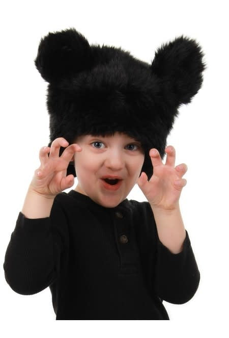 elope Black Bear Plush Hat