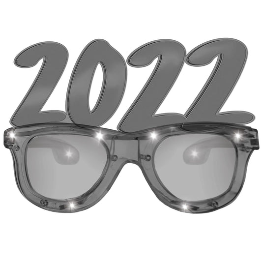 2022 New Years Light-Up Glasses