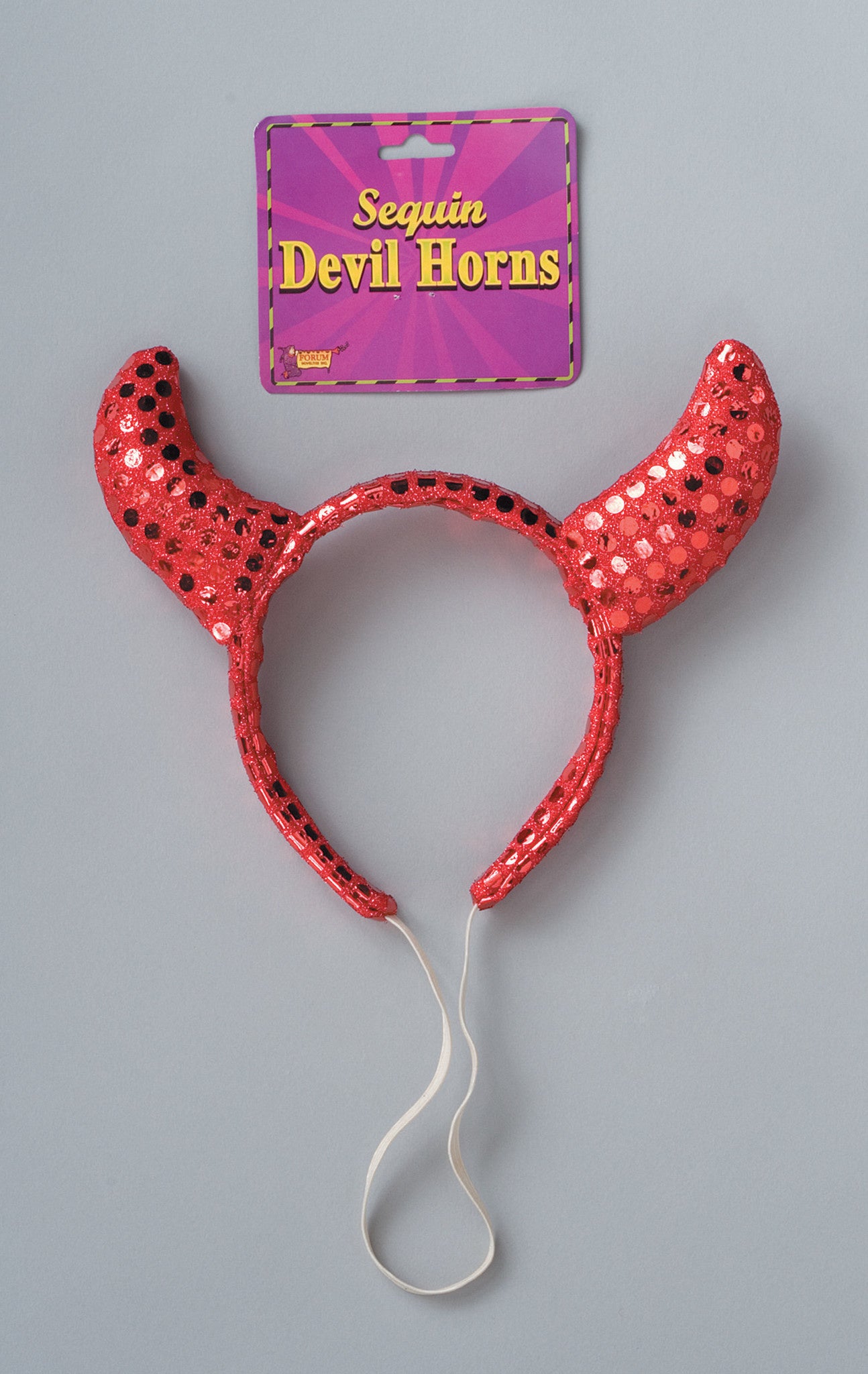 Hot Glam Devil Sequin Headband