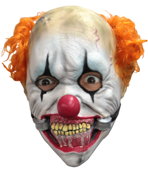 Kids Smiley Jr. Clown Latex Mask