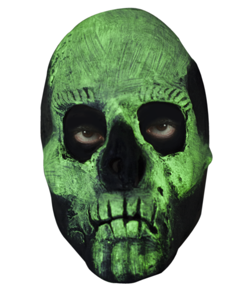 Glow in the Dark Skull Latex Mask (Urban Mask)