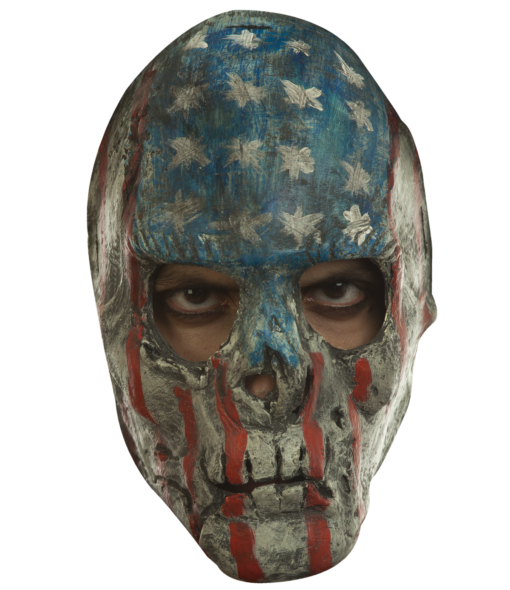 Creepy Patriotic Latex Mask (Urban Mask)