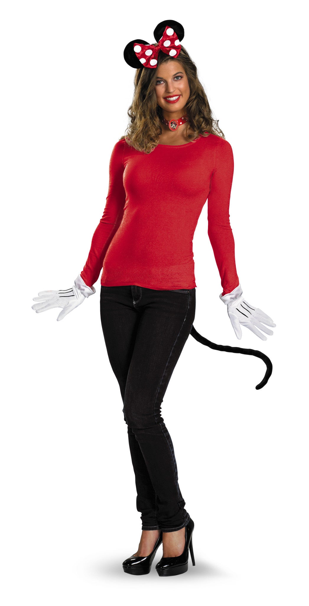 Red Minnie Mouse Adult Kit - OS