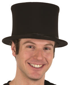 Collapsible Top Hat - Black