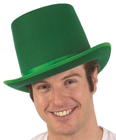 Felt Coachman Hat: Green