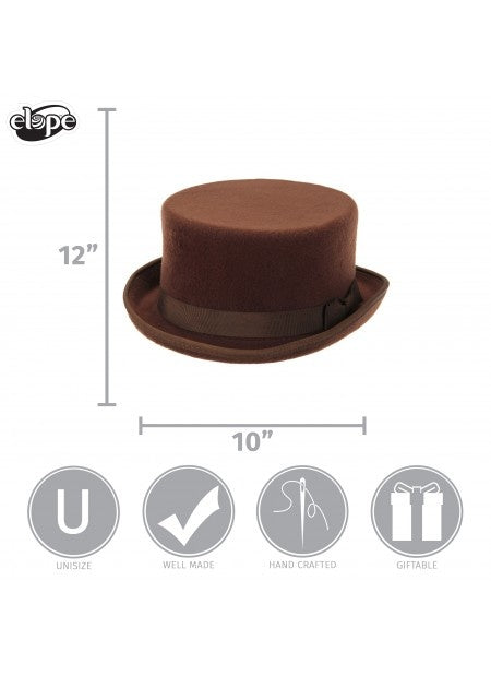 Elope Brown John Bull Hat