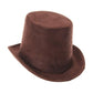 elope Steamworks Coachman Hat Dark Brown