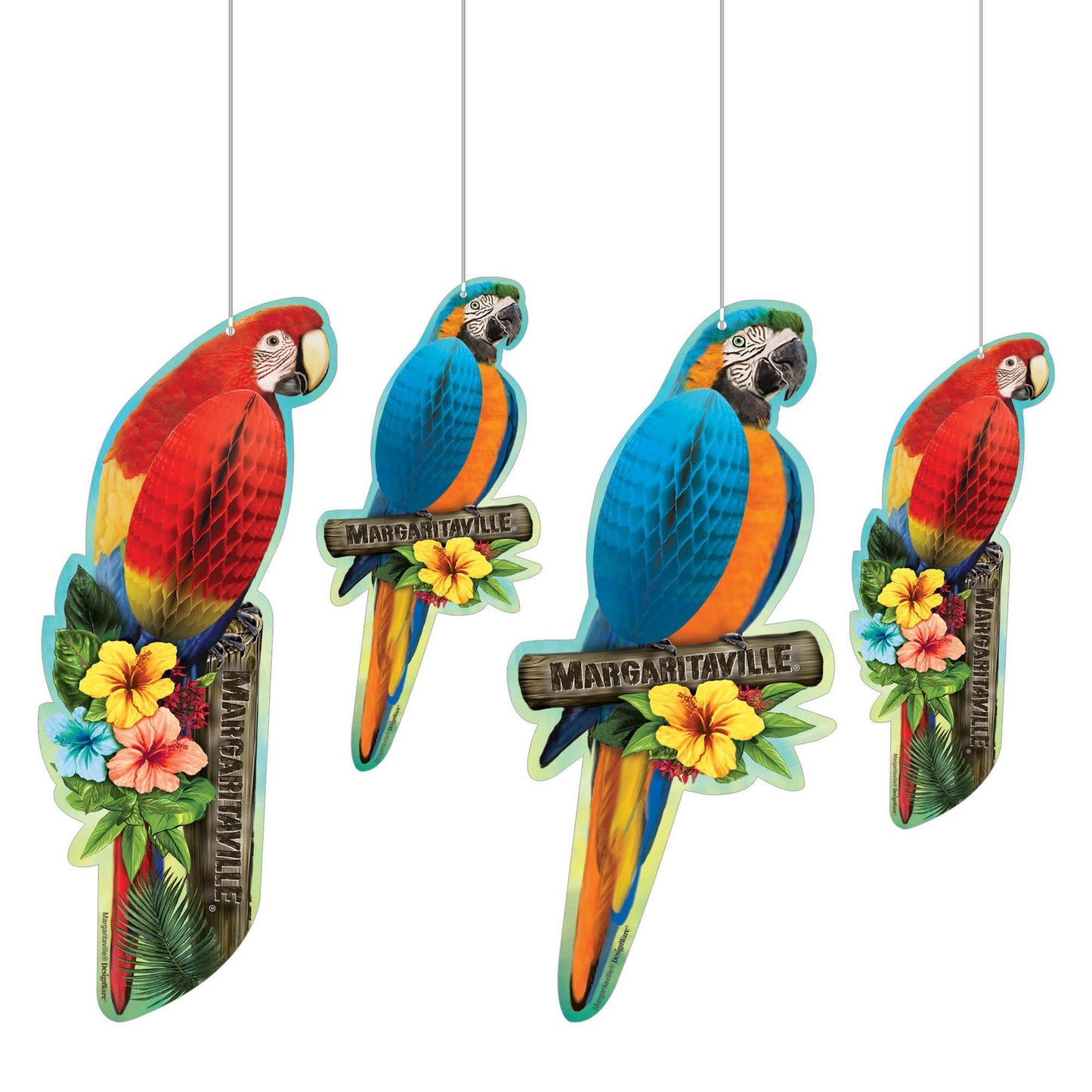 Margaritaville® Tropical Bird Honeycombs