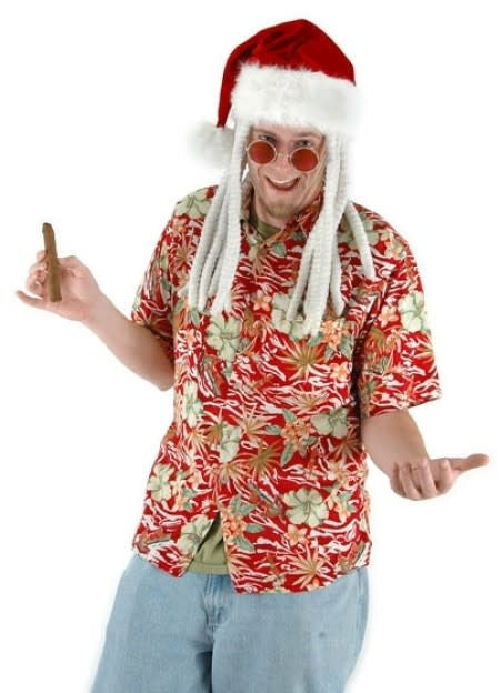 Hawaiian santa costume hotsell