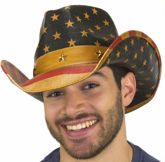USA Themed Western Cowboy Hat
