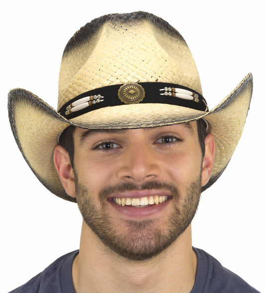 Western Medallion Band Cowboy Hat