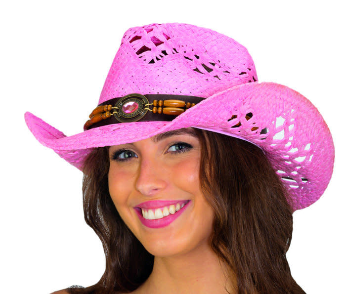 Toyo Western Cowboy Hat: Pink