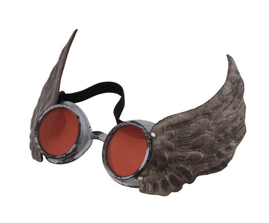 Winged Goggles Silver