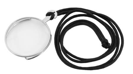 Steamworks Monocle: Silver/Clear