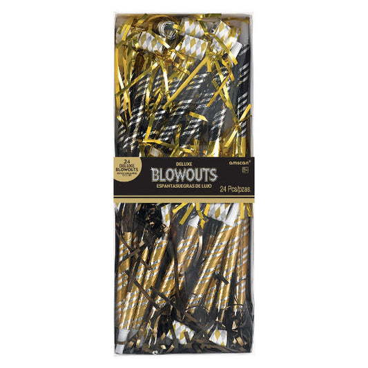 DLX. Blowouts Multipack - Black, Gold, & Silver
