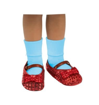 Kids Dorothy Sequin Shoe Covers