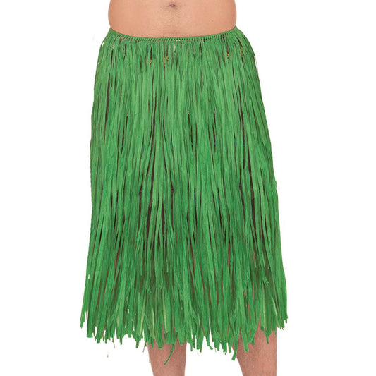 Adult XL Grass Hula Skirt: Green
