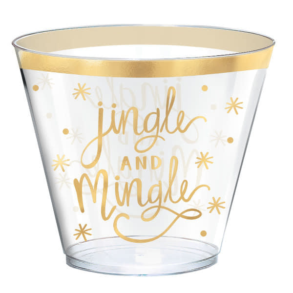 9oz Tumblers: Jingle and Mingle (30ct.)