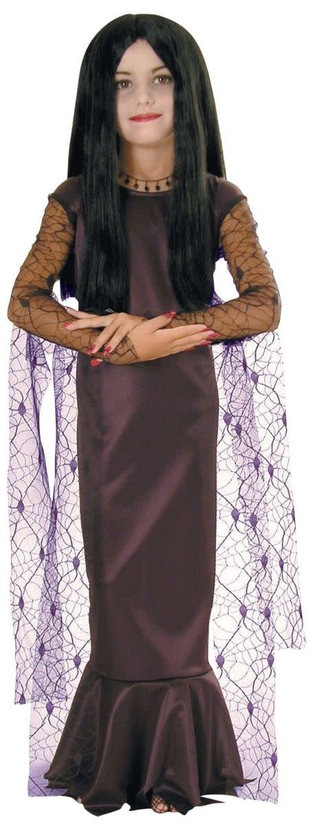 Kids Morticia Addams Costume