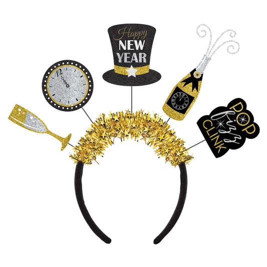 Happy New Year Multi-Icon Headband