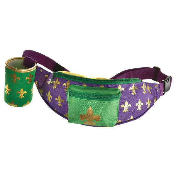 Mardi Gras Fancy Pack Drink Holder