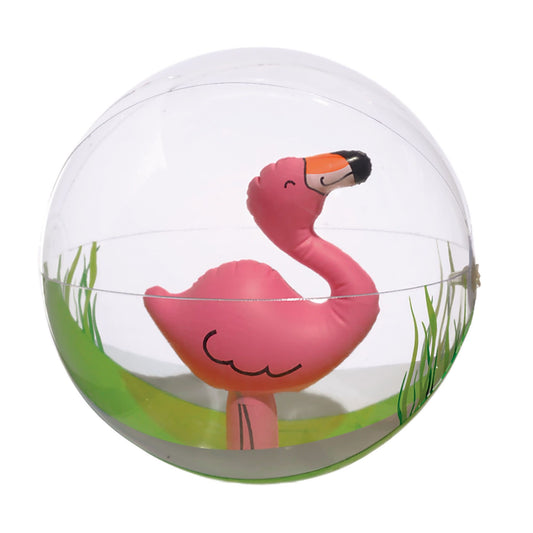Inflatable Beach Ball: Flamingo