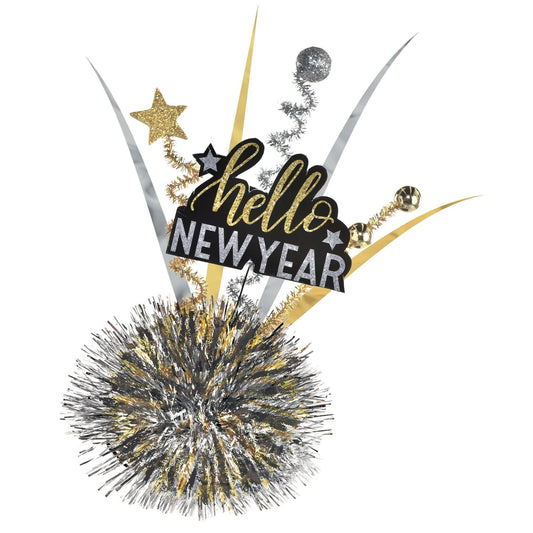 "Hello New Year" Couture Clip On